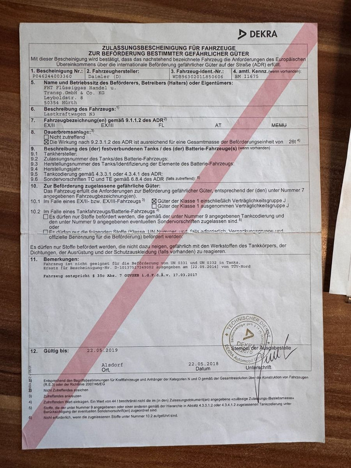 Mercedes-Benz 2536 ADR Valid & kipphydraulik für Gastank - Camión cisterna: foto 5 Mercedes-Benz 2536 ADR Valid & kipphydraulik für Gastank - Camión cisterna: foto 5