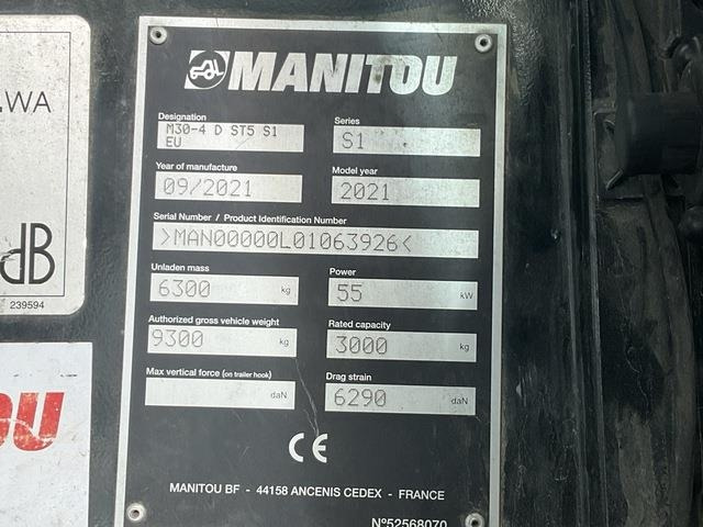 Manitou M30-4 - Carretilla todo terreno: foto 5 Manitou M30-4 - Carretilla todo terreno: foto 5