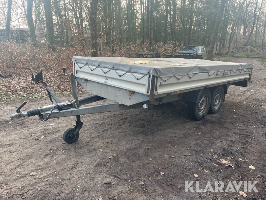 Trailer Humbaur 2500 kg - Remolque: foto 1 Trailer Humbaur 2500 kg - Remolque: foto 1