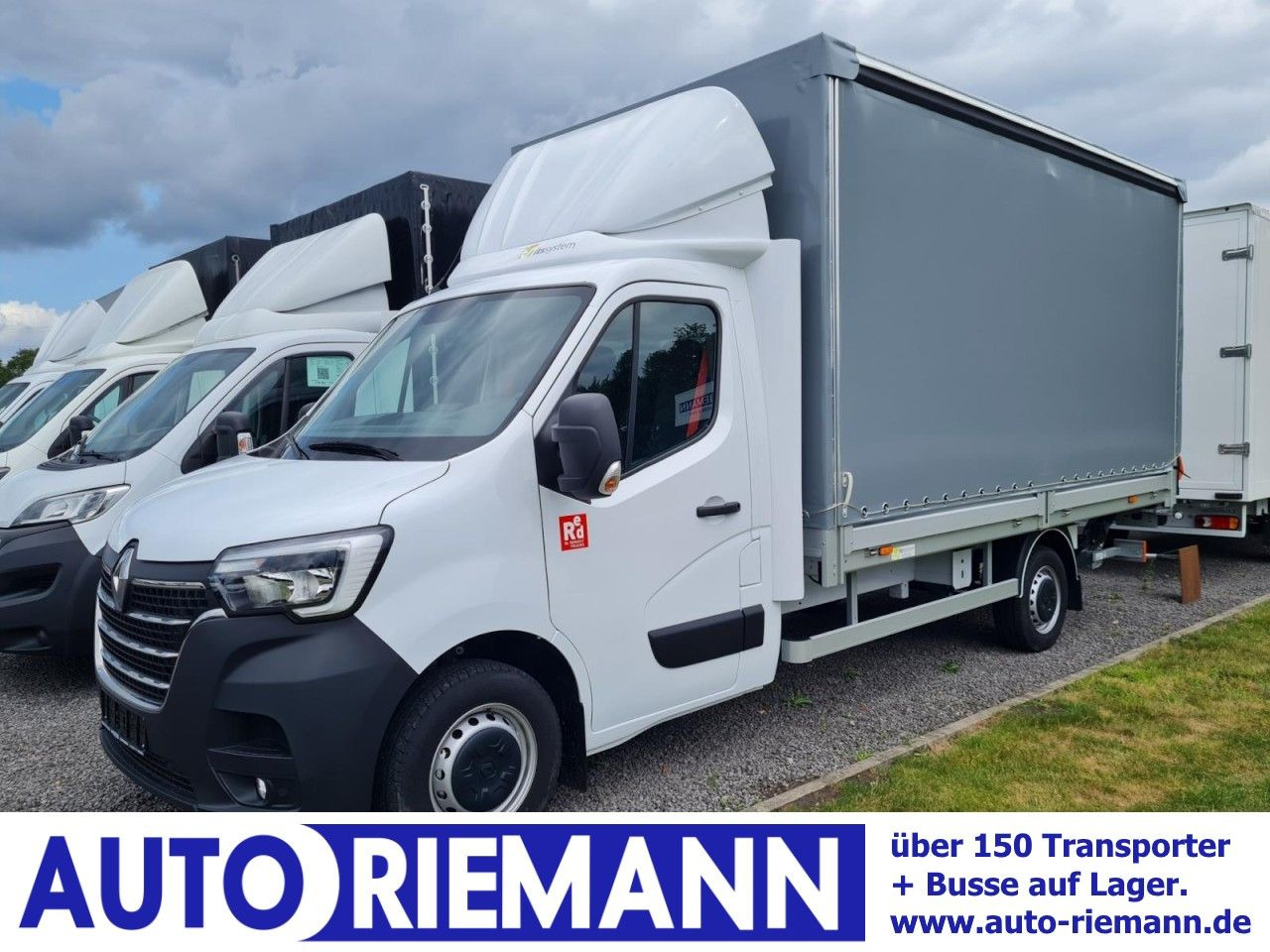 Renault Master 3,5t Pritsche Schiebe Plane dCi LBW Luftf - Furgoneta con lona: foto 1 Renault Master 3,5t Pritsche Schiebe Plane dCi LBW Luftf - Furgoneta con lona: foto 1