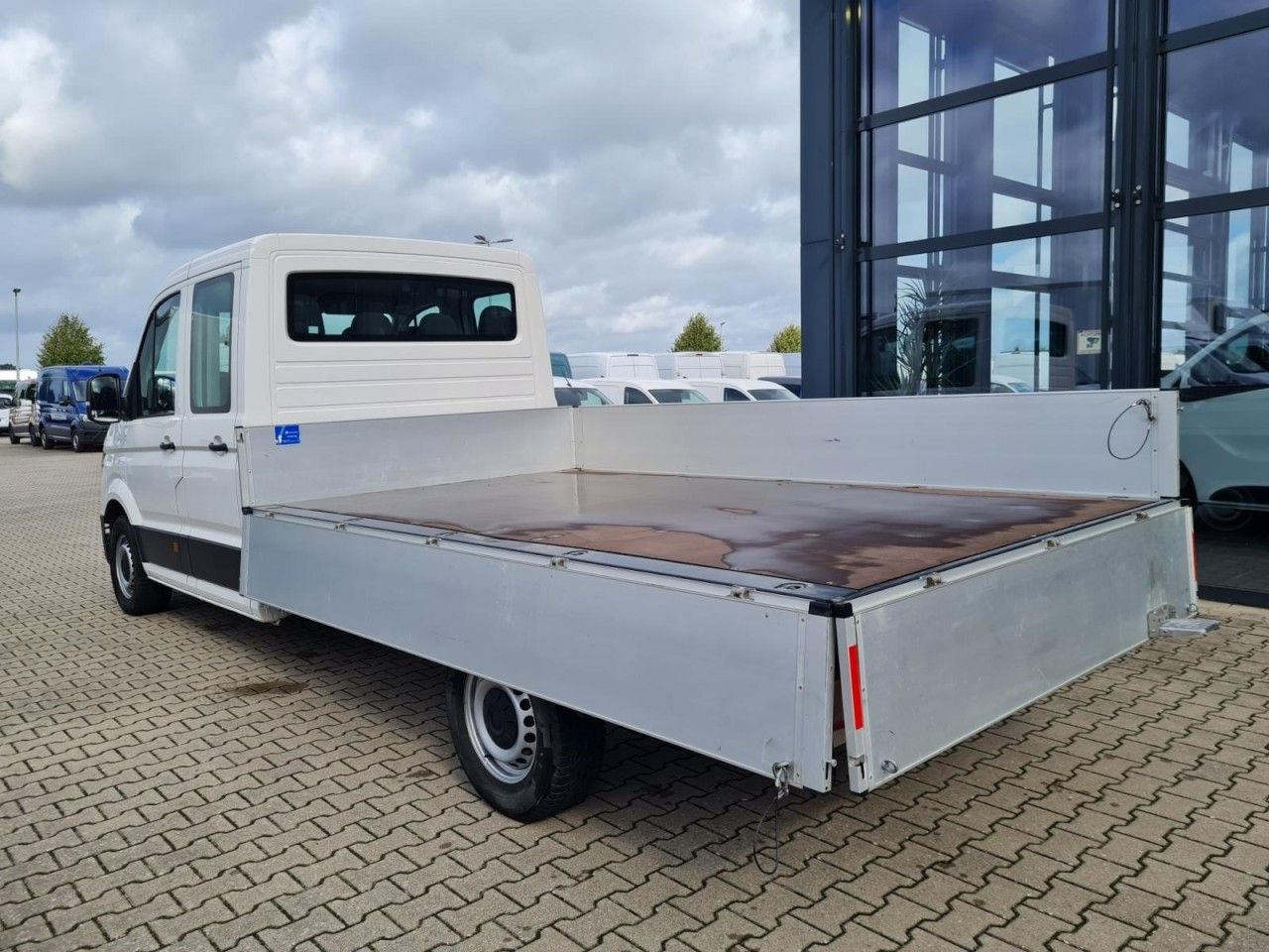 Furgoneta caja abierta, Furgoneta combi Volkswagen Crafter 35 Doka TDI Pritsche L4 4Motion: foto 6