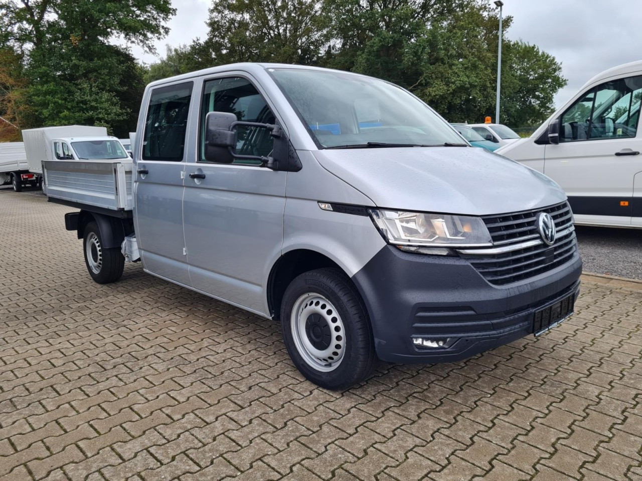 Volkswagen T6.1 Doka Pritsche Plane 6-Sitze Klima Komfort - Furgoneta caja abierta, Furgoneta combi: foto 3 Volkswagen T6.1 Doka Pritsche Plane 6-Sitze Klima Komfort - Furgoneta caja abierta, Furgoneta combi: foto 3