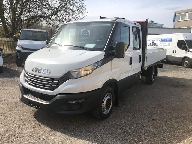 Iveco Daily 35S14ED Doka Pritsche 100 kW (136 PS), ... - Furgoneta caja abierta, Furgoneta combi: foto 1 Iveco Daily 35S14ED Doka Pritsche 100 kW (136 PS), ... - Furgoneta caja abierta, Furgoneta combi: foto 1