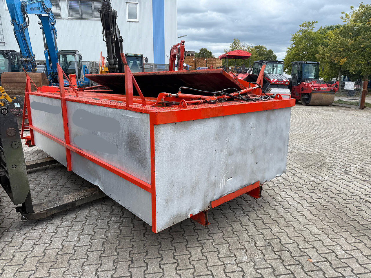 Graber ISOGRA Asphalt Thermo Container - Carrocería intercambiable/ Contenedor, Construcción de carreteras: foto 5 Graber ISOGRA Asphalt Thermo Container - Carrocería intercambiable/ Contenedor, Construcción de carreteras: foto 5