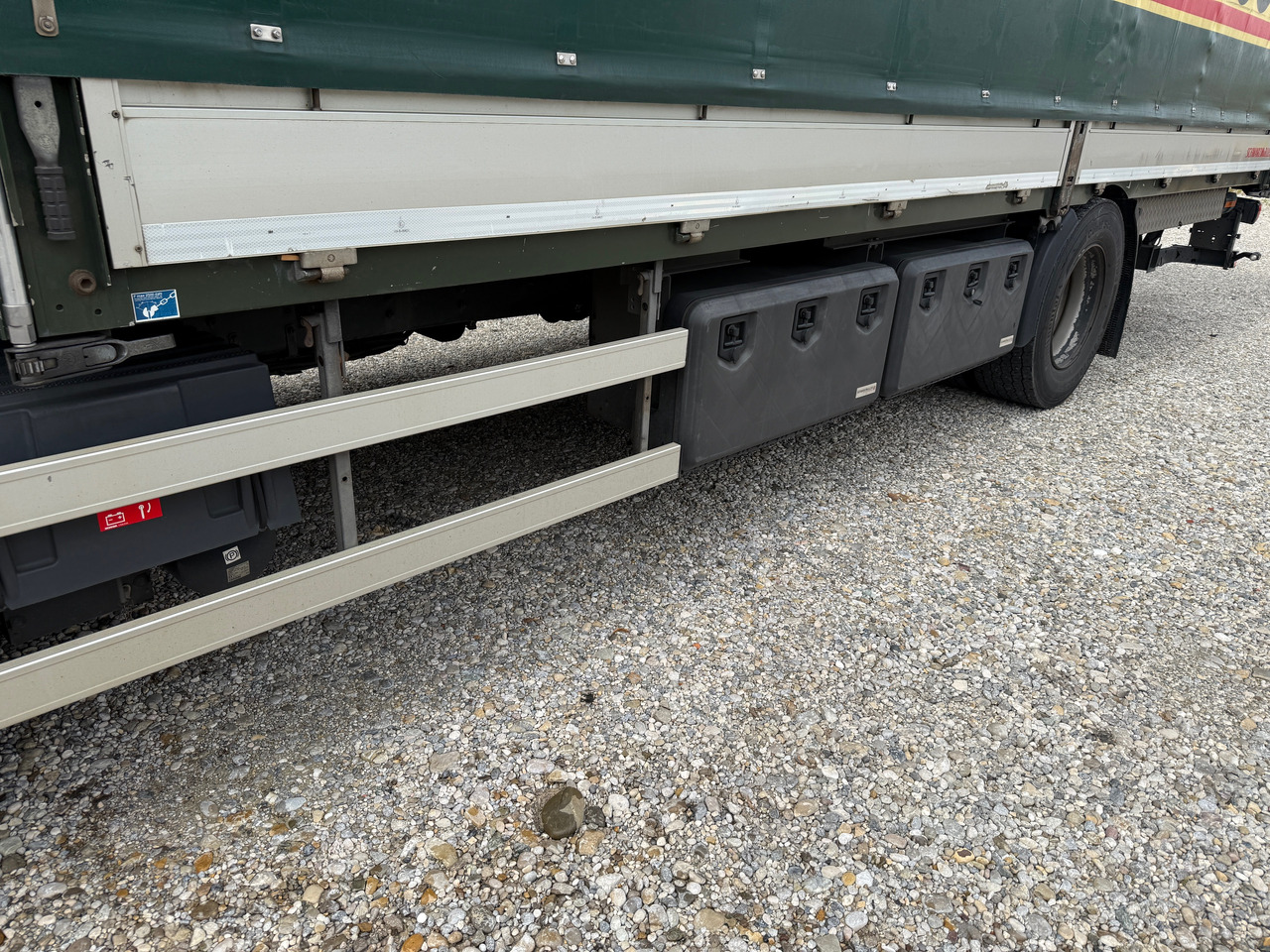 Camión lona Scania R450 Gardine+Bordwand+Edscha AHK LBW: foto 8