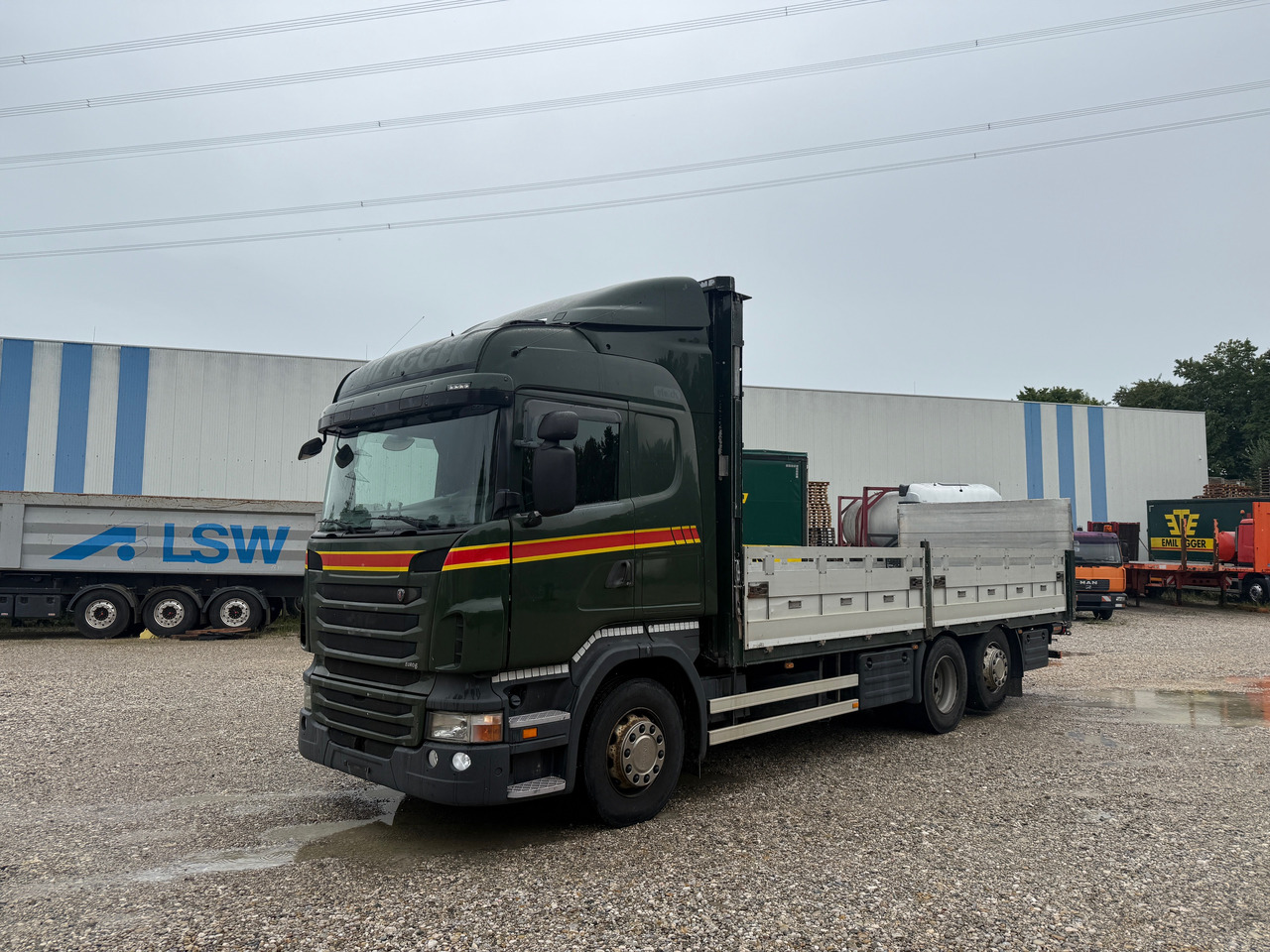 Scania R480 Pritsche mit Ladebordwand AHK - Camión caja abierta, Camión grúa: foto 2 Scania R480 Pritsche mit Ladebordwand AHK - Camión caja abierta, Camión grúa: foto 2
