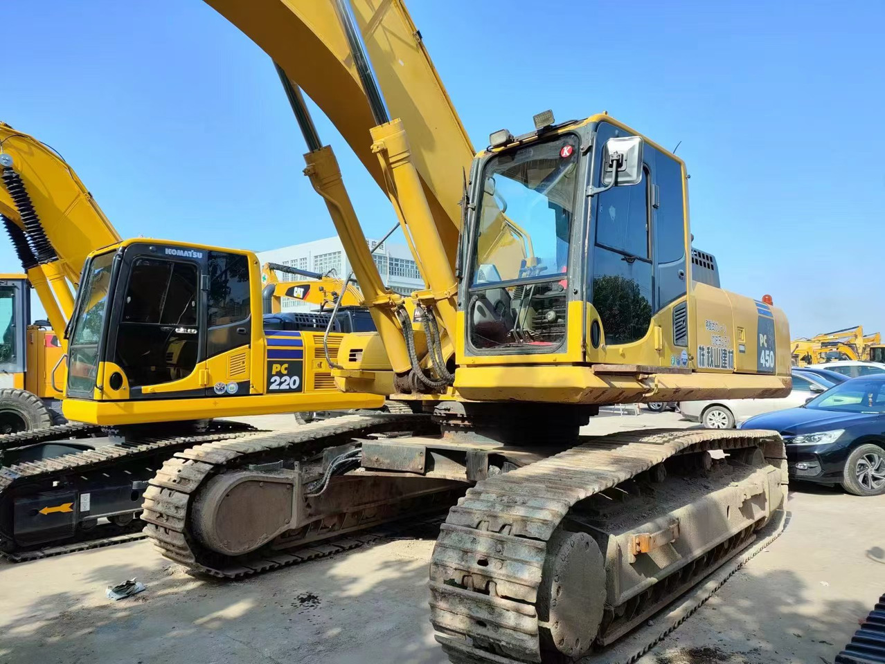 KOMATSU PC 450 - 8 ORIGINAL PAINT - Excavadora de cadenas: foto 3 KOMATSU PC 450 - 8 ORIGINAL PAINT - Excavadora de cadenas: foto 3