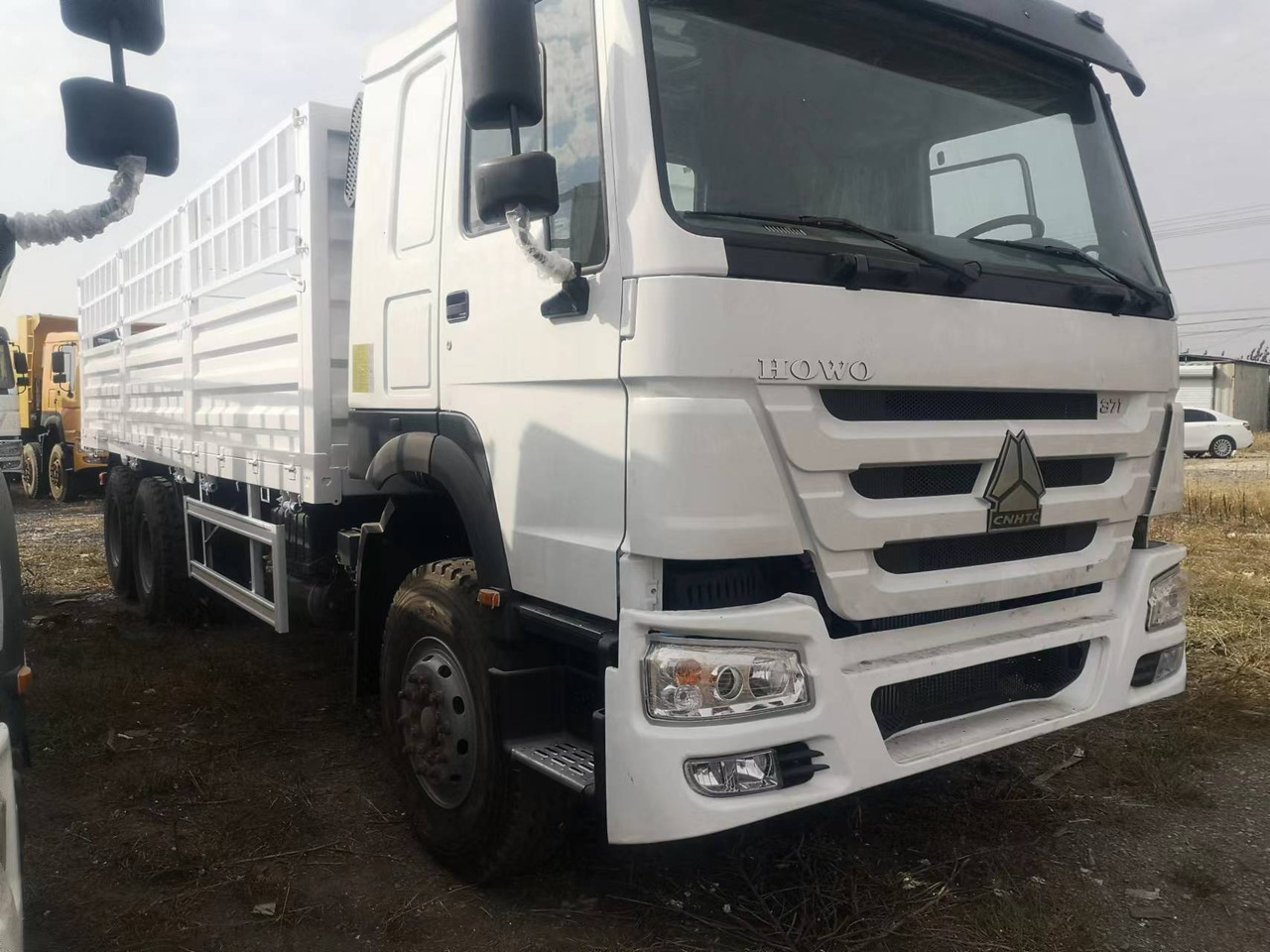 SINOTRUK HOWO LIVESTOCK DUMP TRUCK WITH FENCE 371 375 380 400 420 460 HP - Camión volquete: foto 2 SINOTRUK HOWO LIVESTOCK DUMP TRUCK WITH FENCE 371 375 380 400 420 460 HP - Camión volquete: foto 2