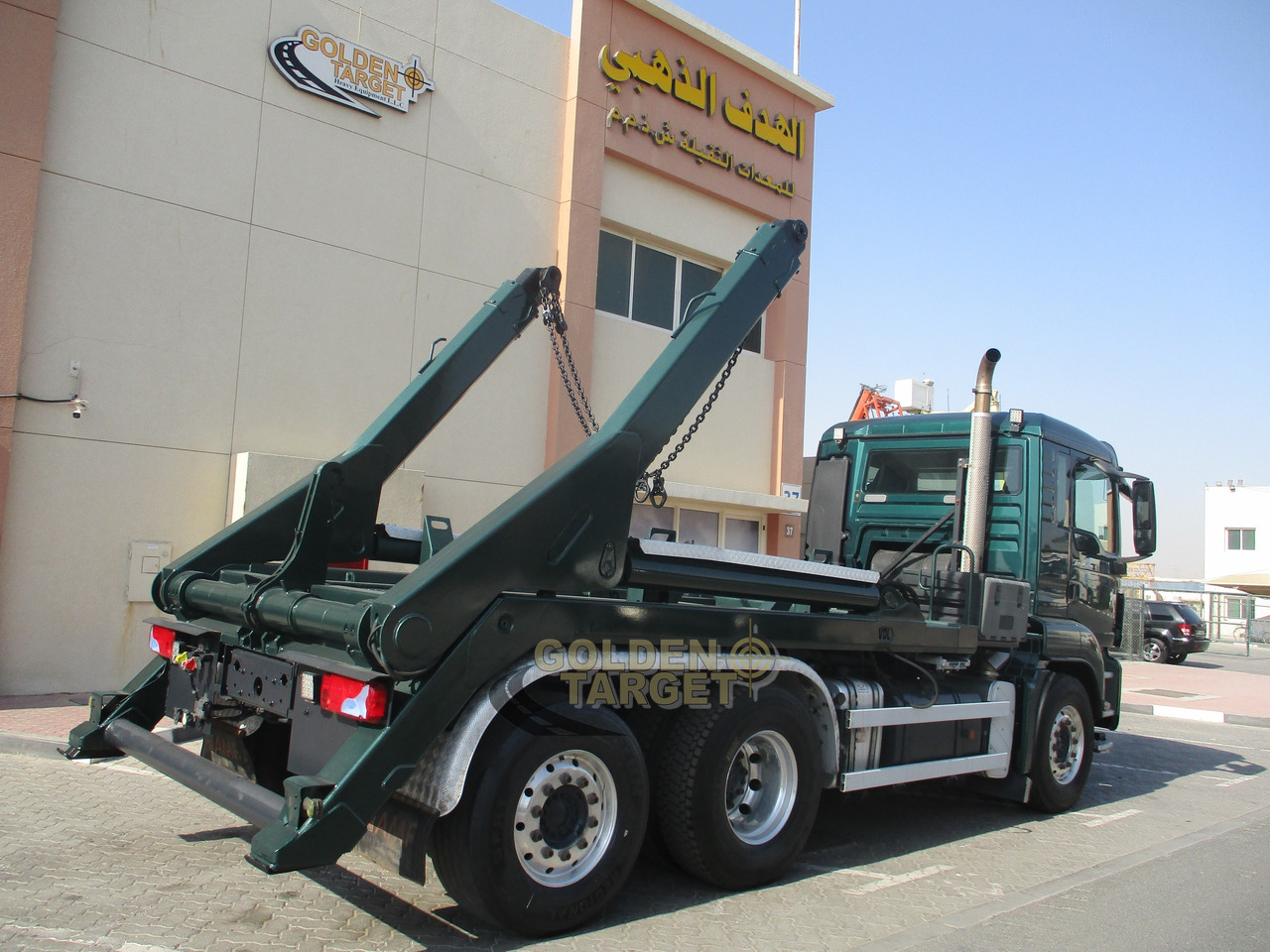 MAN TGS 26.440 6x2 Skip Loader - Camión portacontenedor de cadenas: foto 3 MAN TGS 26.440 6x2 Skip Loader - Camión portacontenedor de cadenas: foto 3