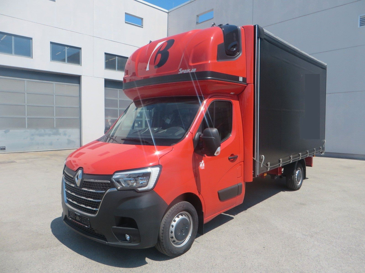 Renault MASTER3 tilt body - Furgoneta con lona: foto 1 Renault MASTER3 tilt body - Furgoneta con lona: foto 1