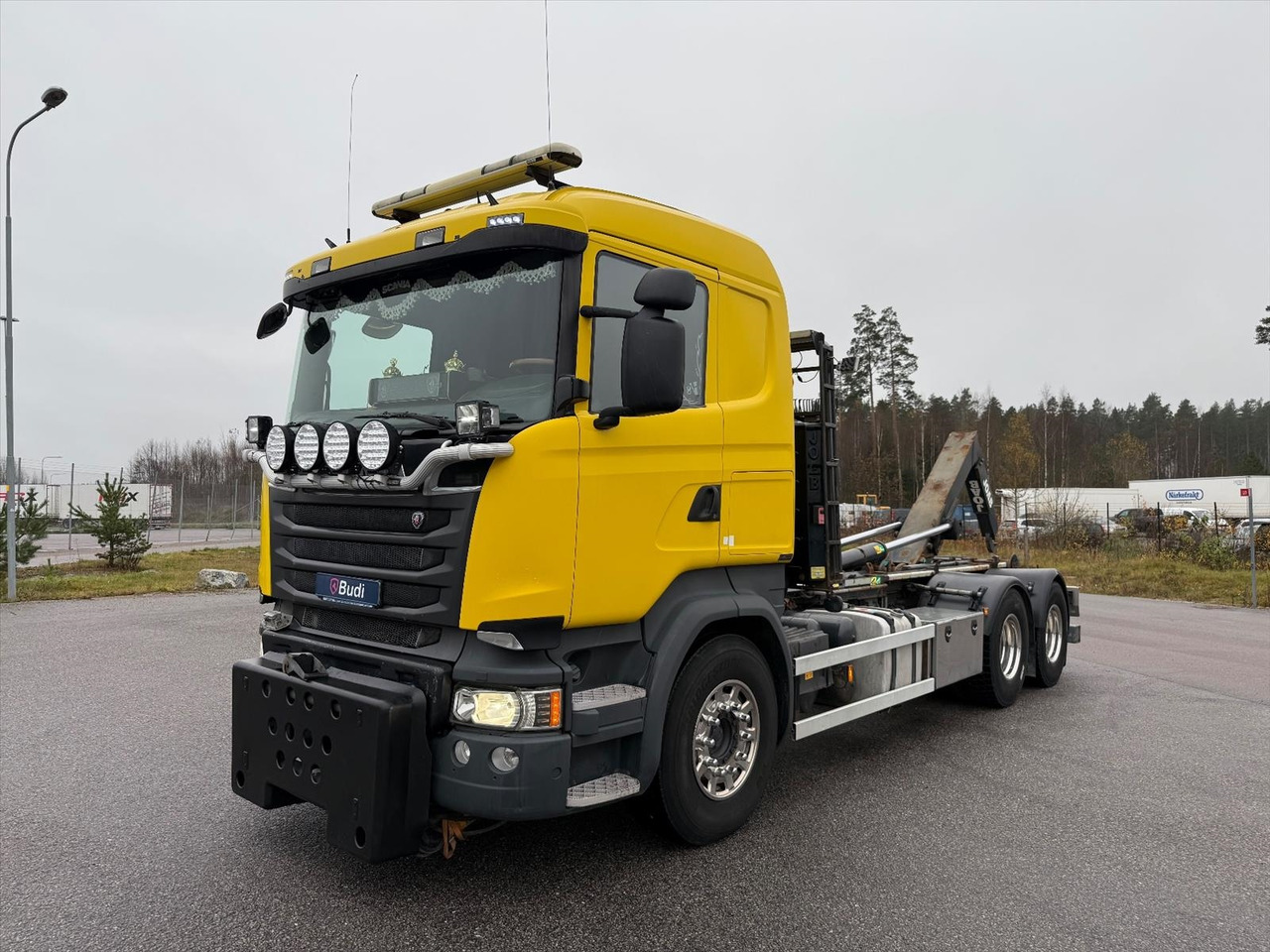 Lastväxlare Scania R520 LB 6X4*4 HNB -2014 | JOAB 20 ton - Camión multibasculante: foto 1 Lastväxlare Scania R520 LB 6X4*4 HNB -2014 | JOAB 20 ton - Camión multibasculante: foto 1