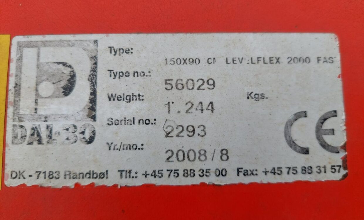 Rodillo agrícola Dalbo Levelflex 2000: foto 14