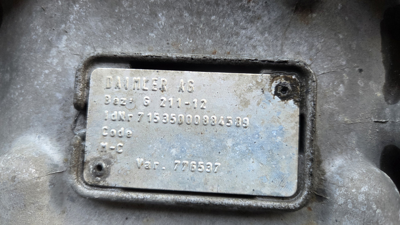 MERCEDES-BENZ G211-12 ACTROS MP3 - Caja de cambios: foto 5 MERCEDES-BENZ G211-12 ACTROS MP3 - Caja de cambios: foto 5