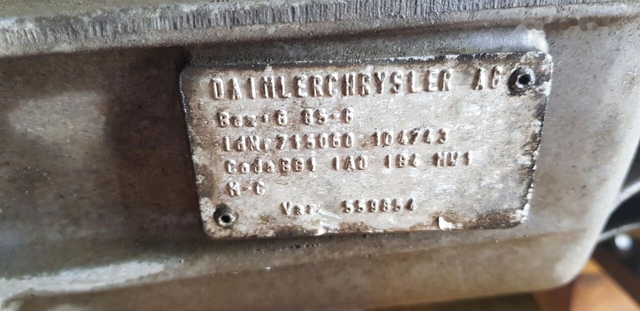 Mercedes-Benz G 85-6 A G85-6 Mercedes-Benz ATEGO - Caja de cambios para Camión: foto 1 Mercedes-Benz G 85-6 A G85-6 Mercedes-Benz ATEGO - Caja de cambios para Camión: foto 1