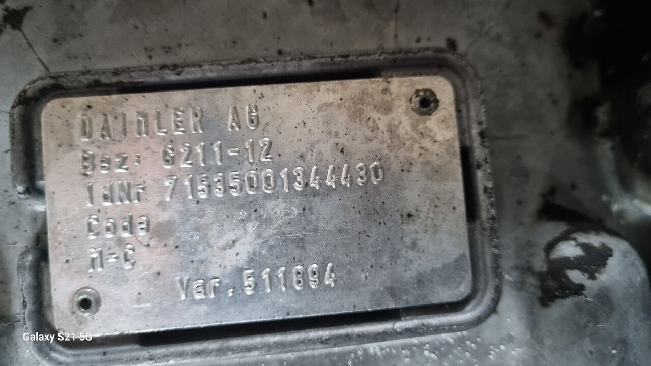 Mercedes-Benz MERCEDES ACTROS MP3 G211-12 715350 Mercedes-Benz ACTROS MP3 - Caja de cambios para Camión: foto 5 Mercedes-Benz MERCEDES ACTROS MP3 G211-12 715350 Mercedes-Benz ACTROS MP3 - Caja de cambios para Camión: foto 5