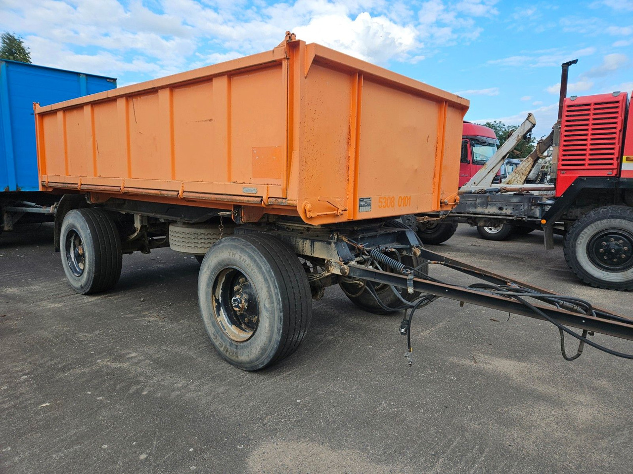 Tebbe ZK 180 Kippanhänger - Remolque volquete: foto 1 Tebbe ZK 180 Kippanhänger - Remolque volquete: foto 1