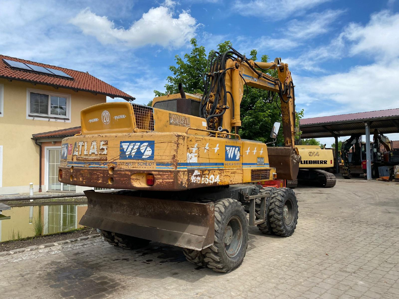 Atlas AB 1604 - Excavadora de ruedas: foto 4 Atlas AB 1604 - Excavadora de ruedas: foto 4