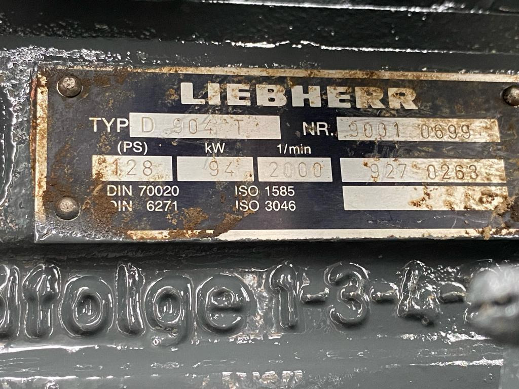 Liebherr D904T aus PR 722 - Motor para Maquinaria de construcción: foto 4 Liebherr D904T aus PR 722 - Motor para Maquinaria de construcción: foto 4
