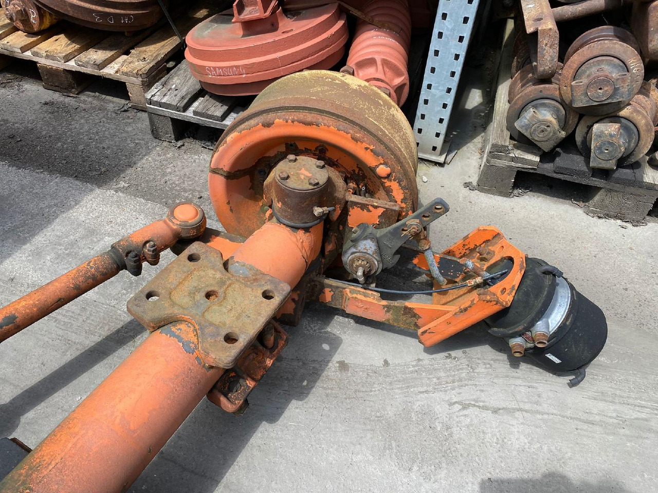 SAT SAF RS 11242 - Eje y piezas para Maquinaria de construcción: foto 3 SAT SAF RS 11242 - Eje y piezas para Maquinaria de construcción: foto 3