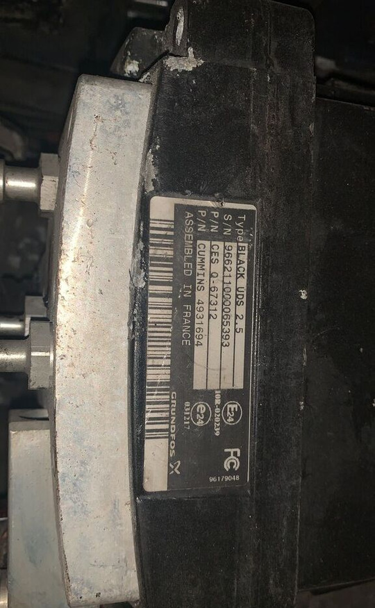 Cummins 4931694 DAF Black UDS 2.5 LF CF - Sistema de escape para Camión: foto 2 Cummins 4931694 DAF Black UDS 2.5 LF CF - Sistema de escape para Camión: foto 2