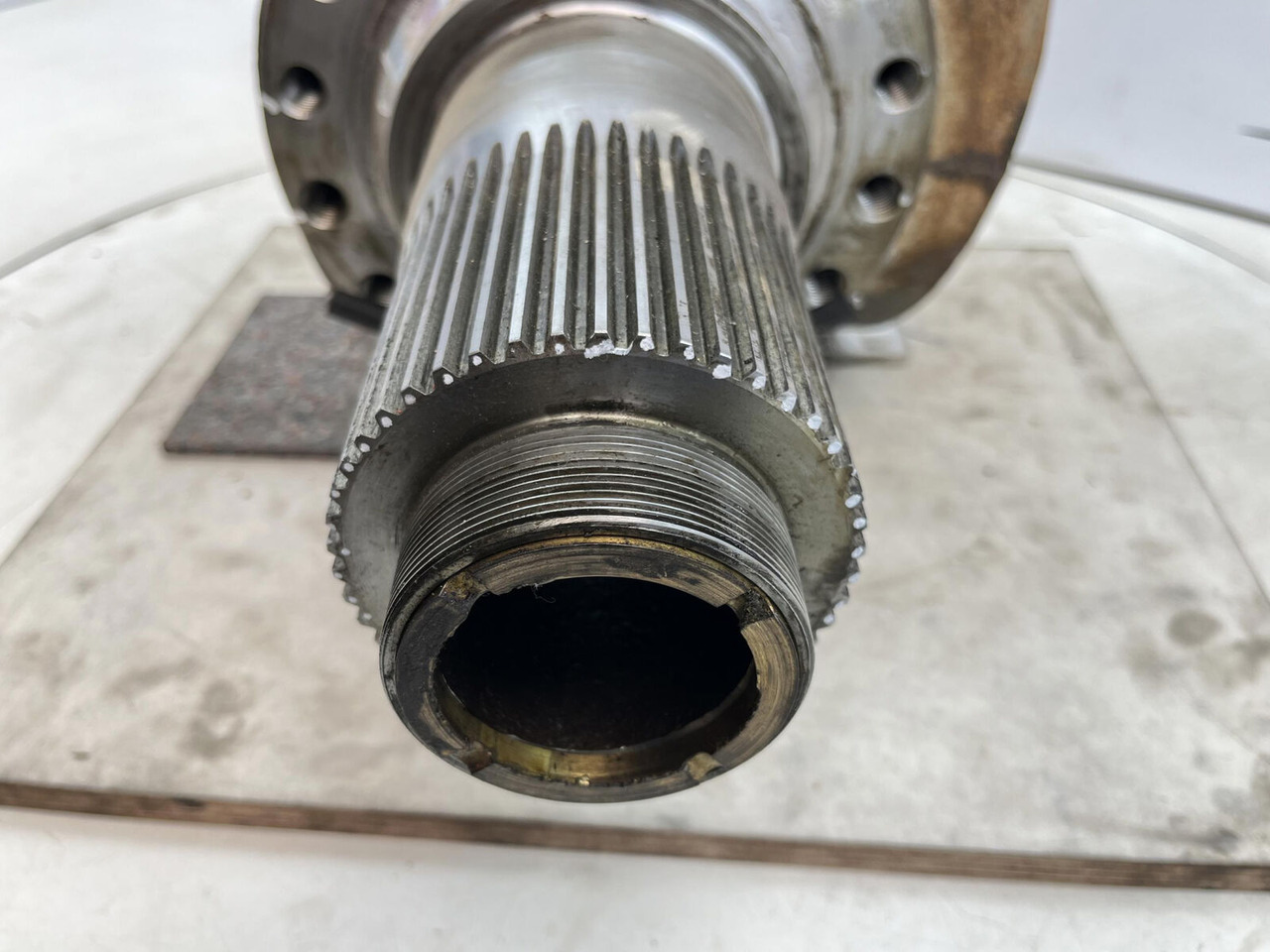 Mangueta para Autogrúa Grove GMK 3055 Steering knuckle 16 holes axle 2 right: foto 7