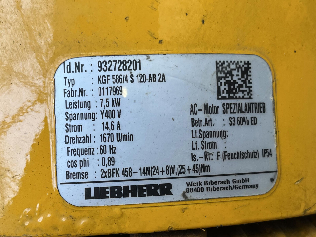 Liebherr MK 100 slew motor - Reductor de giro para Grúa: foto 5 Liebherr MK 100 slew motor - Reductor de giro para Grúa: foto 5