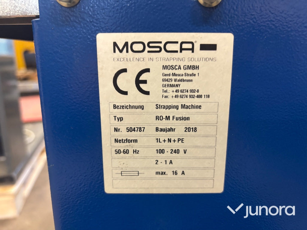 Máquina de embalaje Plastbandningsmaskin - Mosca RO-M Fusion: foto 10