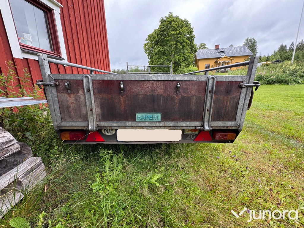 Släpvagn Hapert K2000 - Remolque plataforma/ Caja abierta: foto 5 Släpvagn Hapert K2000 - Remolque plataforma/ Caja abierta: foto 5