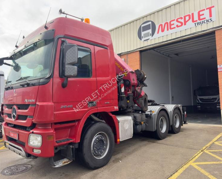 Mercedes Actros 2646 - Cabeza tractora: foto 1 Mercedes Actros 2646 - Cabeza tractora: foto 1