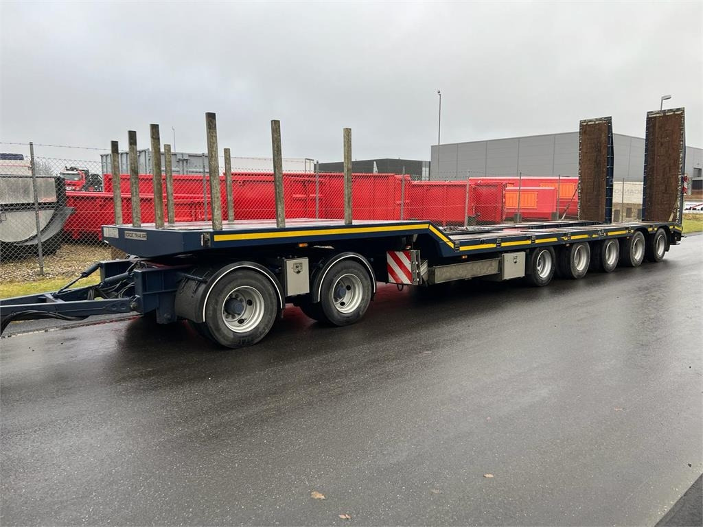 HRD 7 akslet - 84 ton blokvogn med ramper - Remolque góndola rebajadas: foto 3 HRD 7 akslet - 84 ton blokvogn med ramper - Remolque góndola rebajadas: foto 3