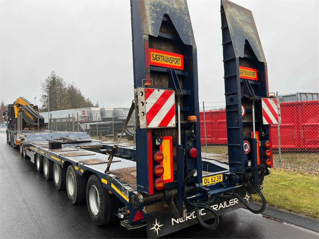 HRD 7 akslet - 84 ton blokvogn med ramper - Remolque góndola rebajadas: foto 4 HRD 7 akslet - 84 ton blokvogn med ramper - Remolque góndola rebajadas: foto 4