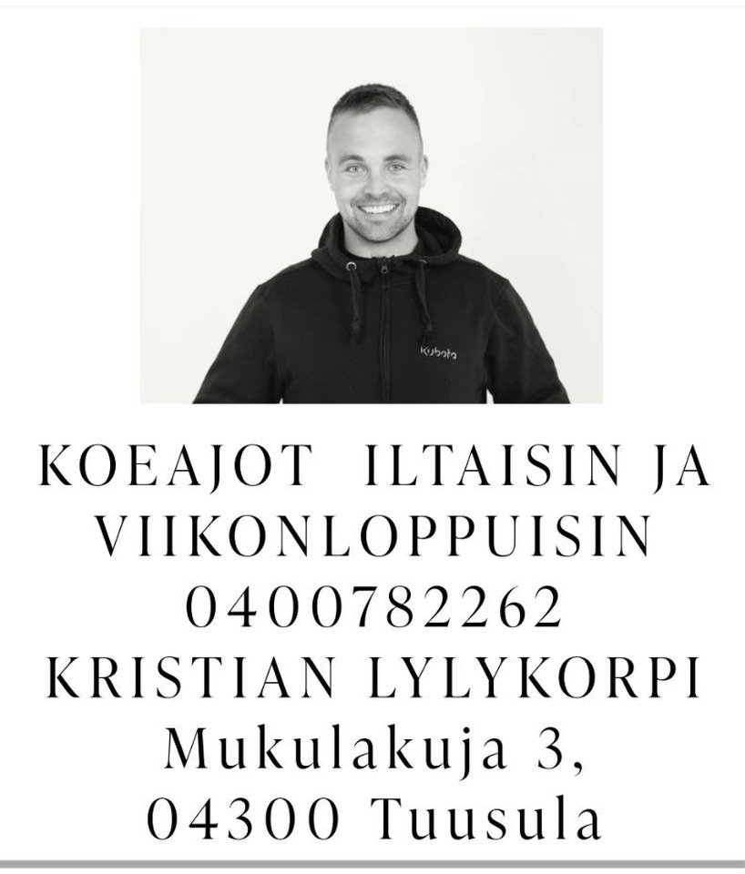 Kubota KX019-4 UUSI! TAKUU! PYÖRITTÄJÄLLÄ - Miniexcavadora: foto 3 Kubota KX019-4 UUSI! TAKUU! PYÖRITTÄJÄLLÄ - Miniexcavadora: foto 3