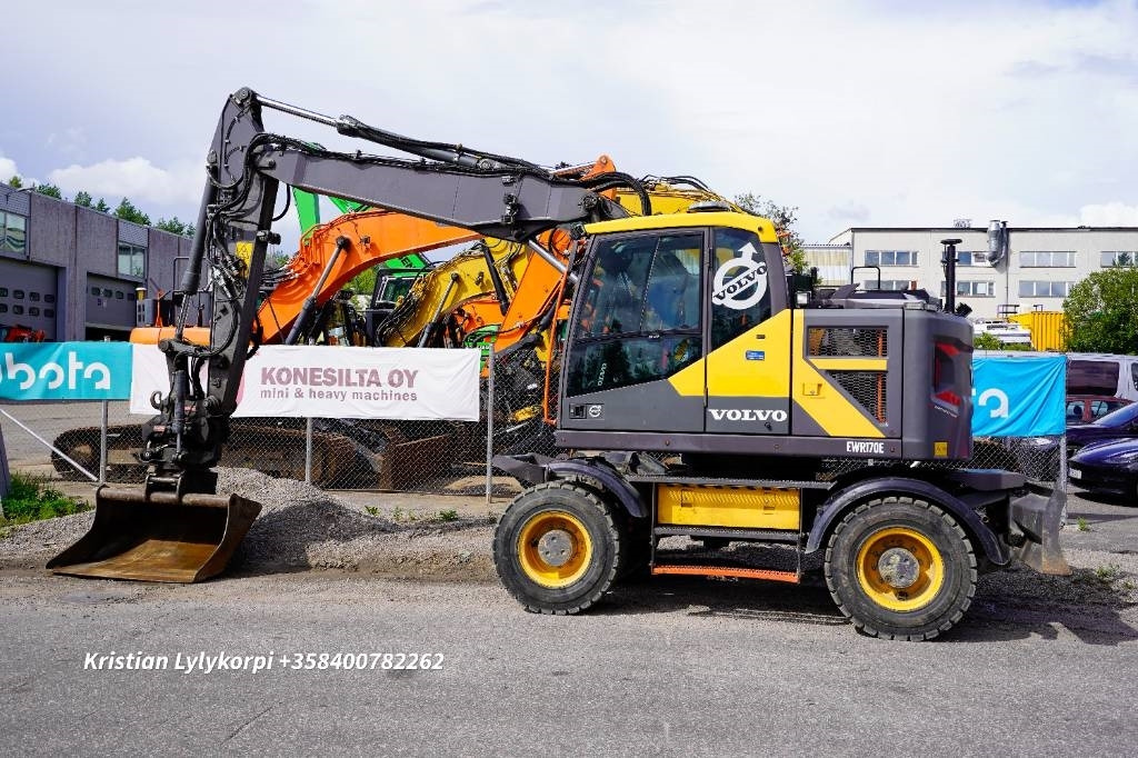 Volvo EWR170E OILQUICK PYÖRITTÄJÄ - Excavadora de ruedas: foto 1 Volvo EWR170E OILQUICK PYÖRITTÄJÄ - Excavadora de ruedas: foto 1