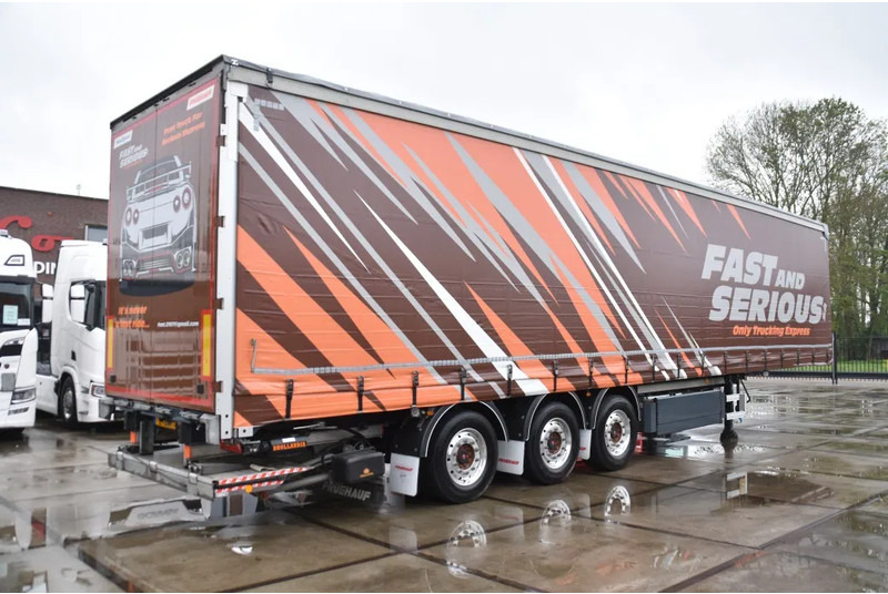 Fruehauf SLIDING CURTAINS/ROOF - TOPLIFT SYSTEM - LIFT AXLE - STEERING AXLE - SAF AXLES - ALCOA'S - DHOLLANDIA - TOP CONDITION - - Semirremolque lona: foto 2 Fruehauf SLIDING CURTAINS/ROOF - TOPLIFT SYSTEM - LIFT AXLE - STEERING AXLE - SAF AXLES - ALCOA'S - DHOLLANDIA - TOP CONDITION - - Semirremolque lona: foto 2