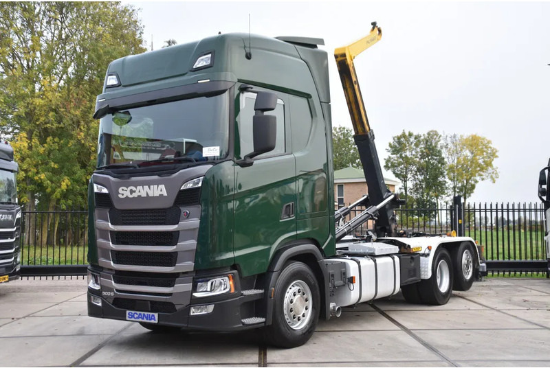 Scania S500 NGS 6x2*4 - HOOKLIFT - RETARDER - 375 TKM - PARK. AIRCO - WHEELBASE: 475 CM - PTO - EXCELLENT CONDITION - - Camión multibasculante: foto 1 Scania S500 NGS 6x2*4 - HOOKLIFT - RETARDER - 375 TKM - PARK. AIRCO - WHEELBASE: 475 CM - PTO - EXCELLENT CONDITION - - Camión multibasculante: foto 1