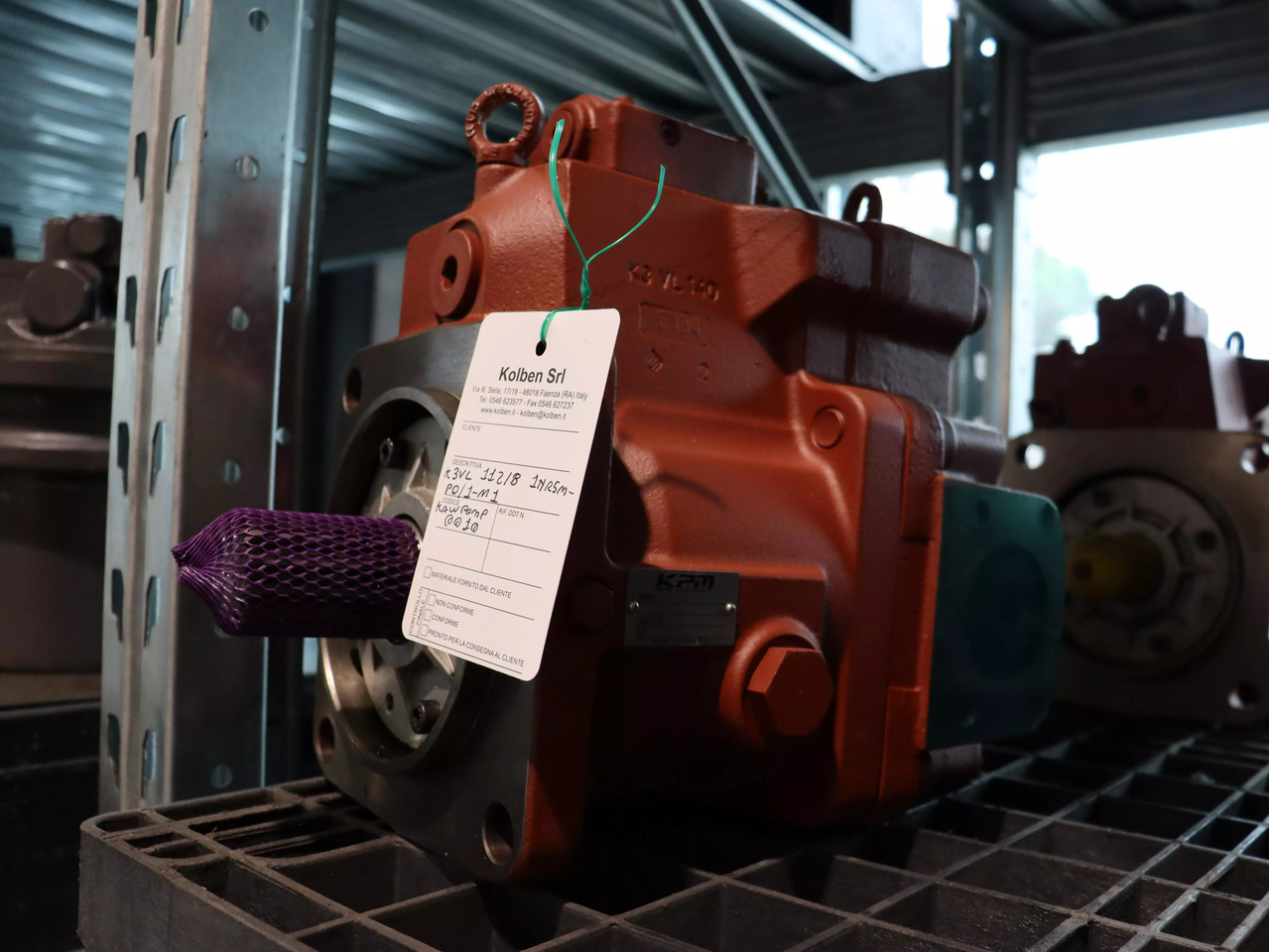 KAWASAKI K3VL112 B 1NR5M-P0 1-M1 - Bomba hidráulica para Maquinaria de construcción: foto 2 KAWASAKI K3VL112 B 1NR5M-P0 1-M1 - Bomba hidráulica para Maquinaria de construcción: foto 2