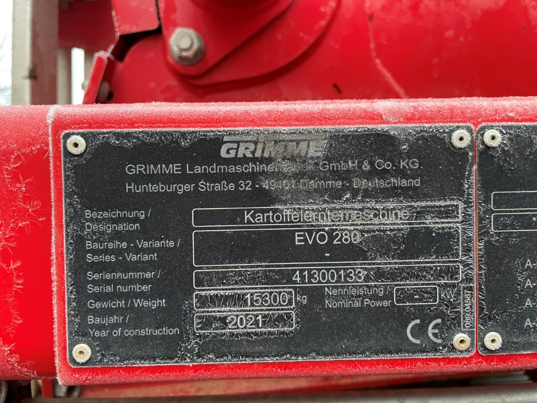 Grimme EVO 280 ClodSep - Cosechadora: foto 2 Grimme EVO 280 ClodSep - Cosechadora: foto 2