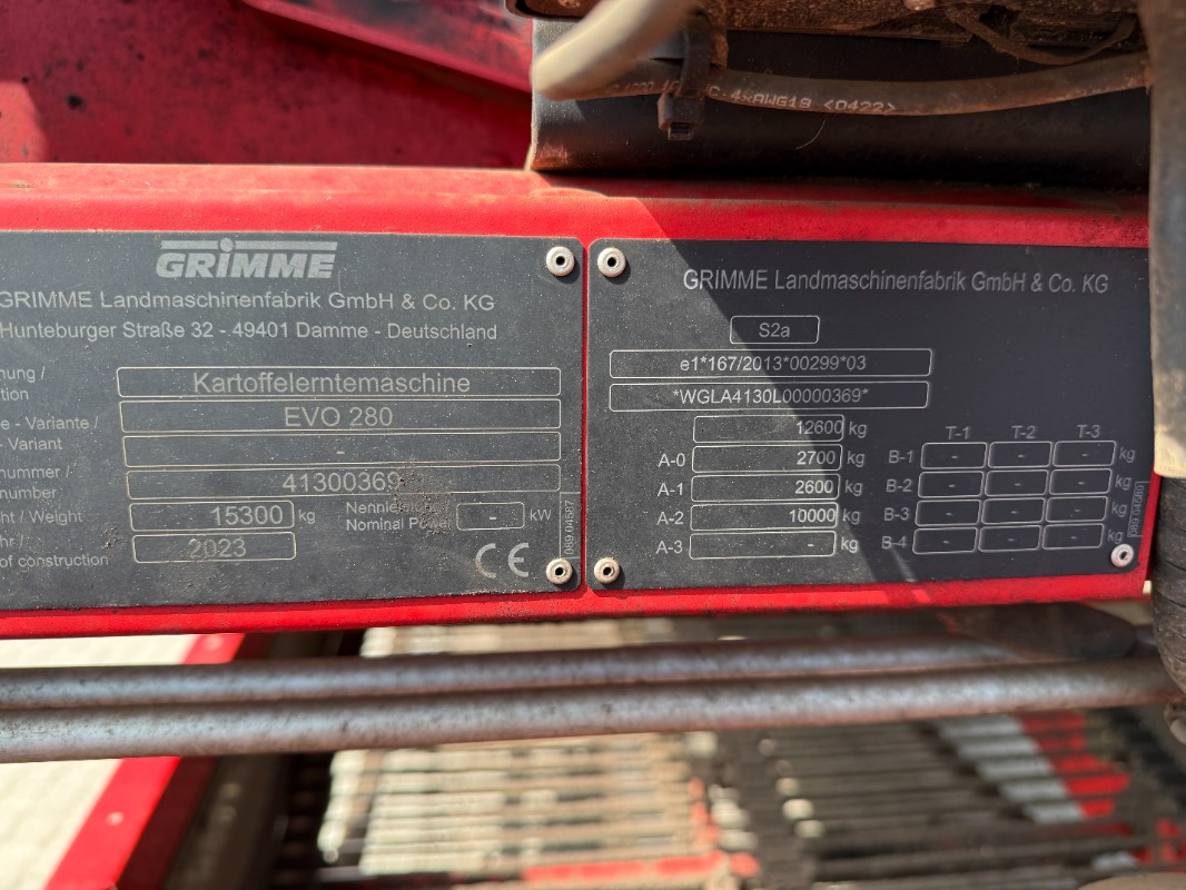 Grimme EVO 280 ClodSep - Cosechadora: foto 2 Grimme EVO 280 ClodSep - Cosechadora: foto 2