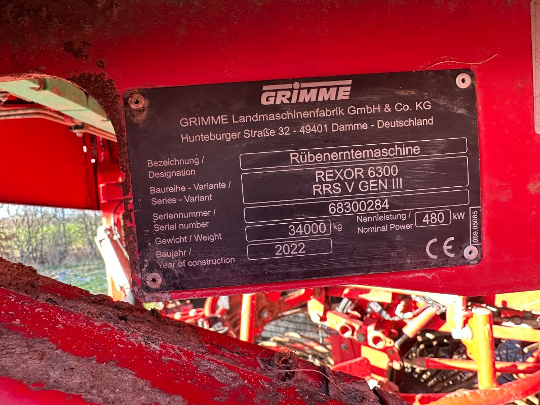 Grimme REXOR 6300 lll - Equipo para trabajo del suelo: foto 2 Grimme REXOR 6300 lll - Equipo para trabajo del suelo: foto 2
