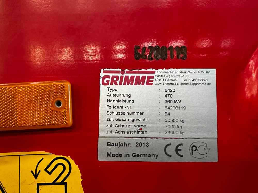 Grimme VARITRON 470-MS - Cosechadora: foto 2 Grimme VARITRON 470-MS - Cosechadora: foto 2
