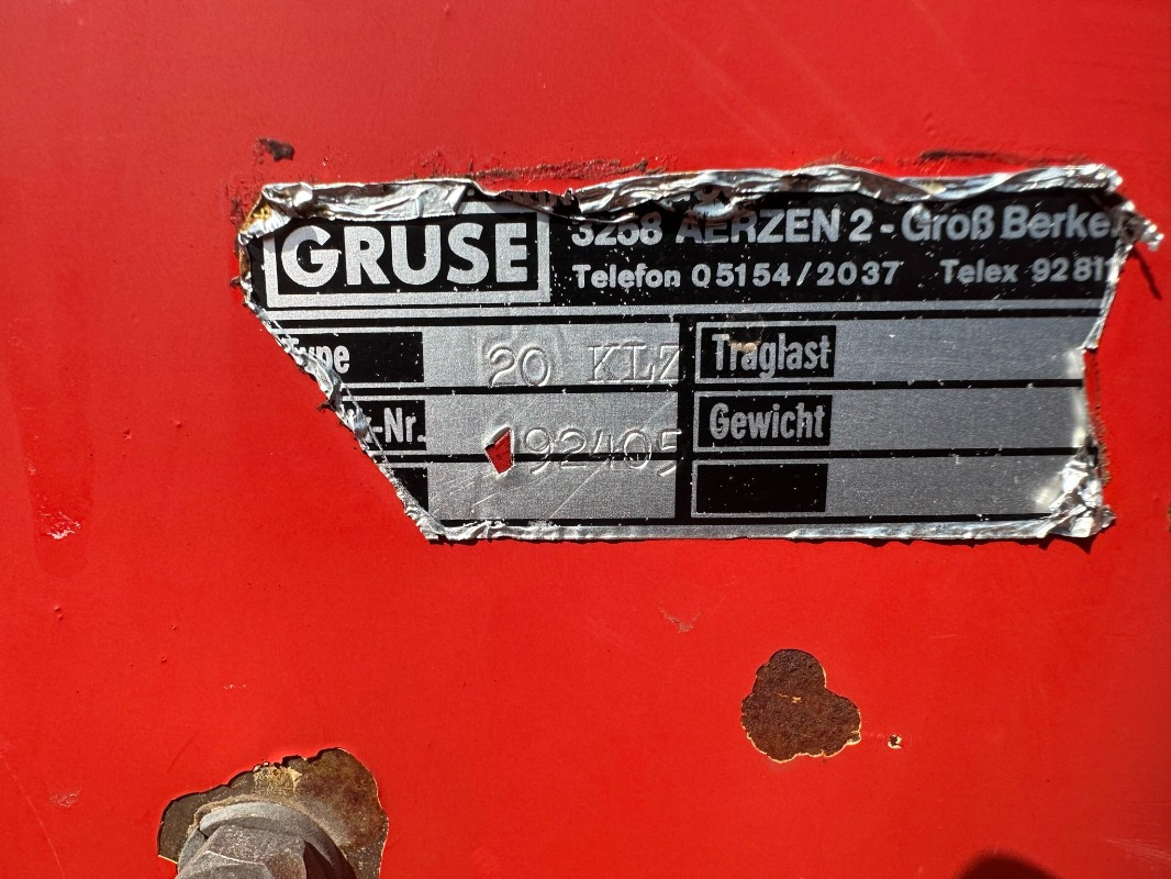Gruse Gruse VL-20-KLZ - Cosechadora: foto 2 Gruse Gruse VL-20-KLZ - Cosechadora: foto 2