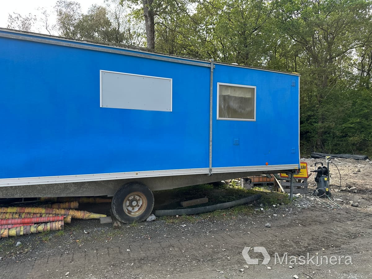 Arbetsvagn Norrlandsvagnen OMF6-30 - Casa contenedor, Remolque: foto 4 Arbetsvagn Norrlandsvagnen OMF6-30 - Casa contenedor, Remolque: foto 4
