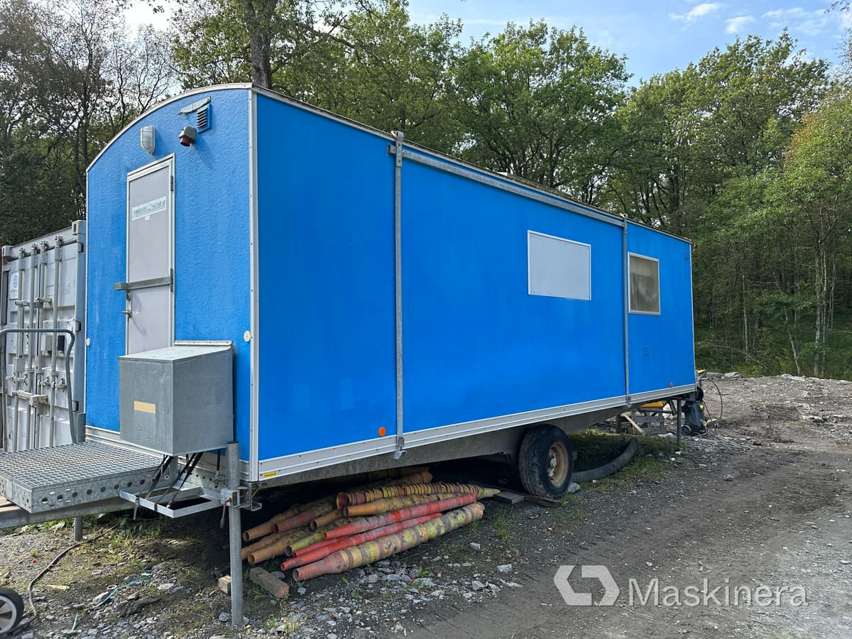 Arbetsvagn Norrlandsvagnen OMF6-30 - Casa contenedor, Remolque: foto 2 Arbetsvagn Norrlandsvagnen OMF6-30 - Casa contenedor, Remolque: foto 2