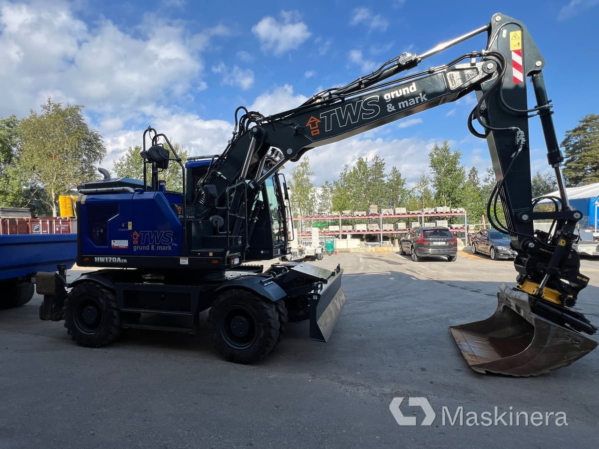 Hjulgrävare Hyundai HW170A CR med tillbehör - Excavadora de cadenas: foto 4 Hjulgrävare Hyundai HW170A CR med tillbehör - Excavadora de cadenas: foto 4