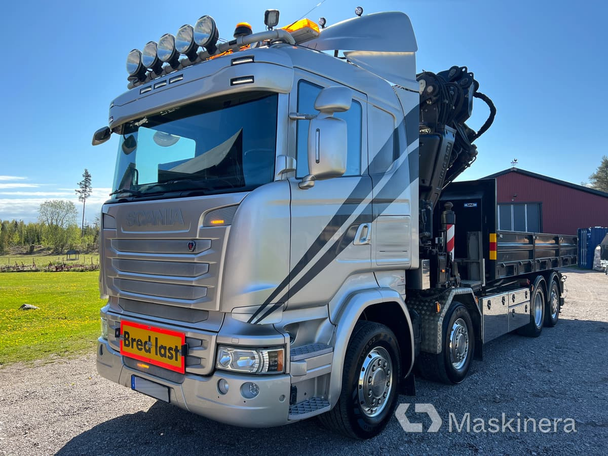 Kranväxlare Scania R450 Fassi F660RA.2.26 med jibb - Camión multibasculante, Camión grúa: foto 1 Kranväxlare Scania R450 Fassi F660RA.2.26 med jibb - Camión multibasculante, Camión grúa: foto 1