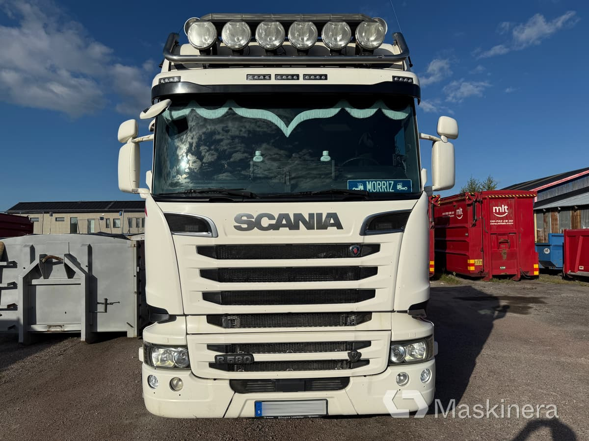 Lastväxlare Scania R580 8X4 Tridem - Camión multibasculante: foto 3 Lastväxlare Scania R580 8X4 Tridem - Camión multibasculante: foto 3