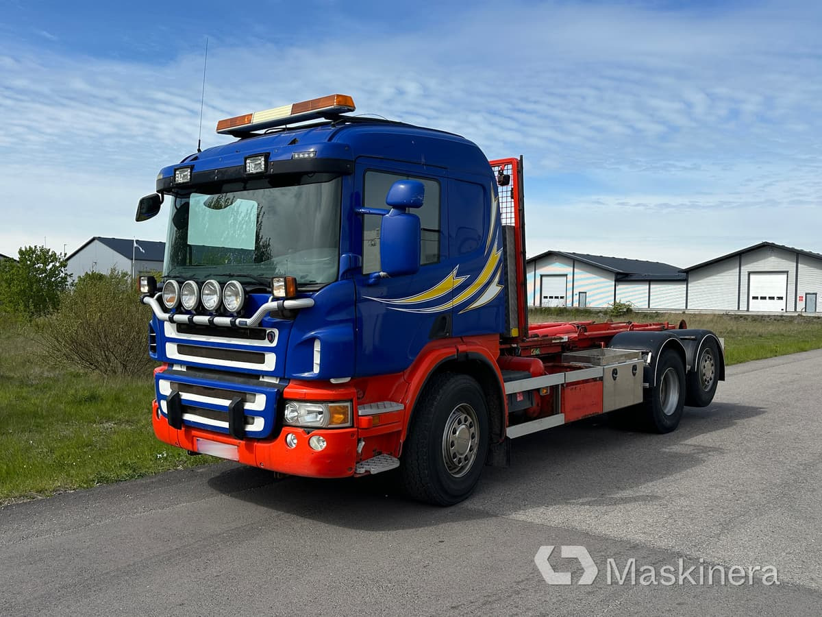 Scania P400LB6X2*4HNB Lastväxlare Scania P400 6X2*4 - Camión multibasculante: foto 1 Scania P400LB6X2*4HNB Lastväxlare Scania P400 6X2*4 - Camión multibasculante: foto 1