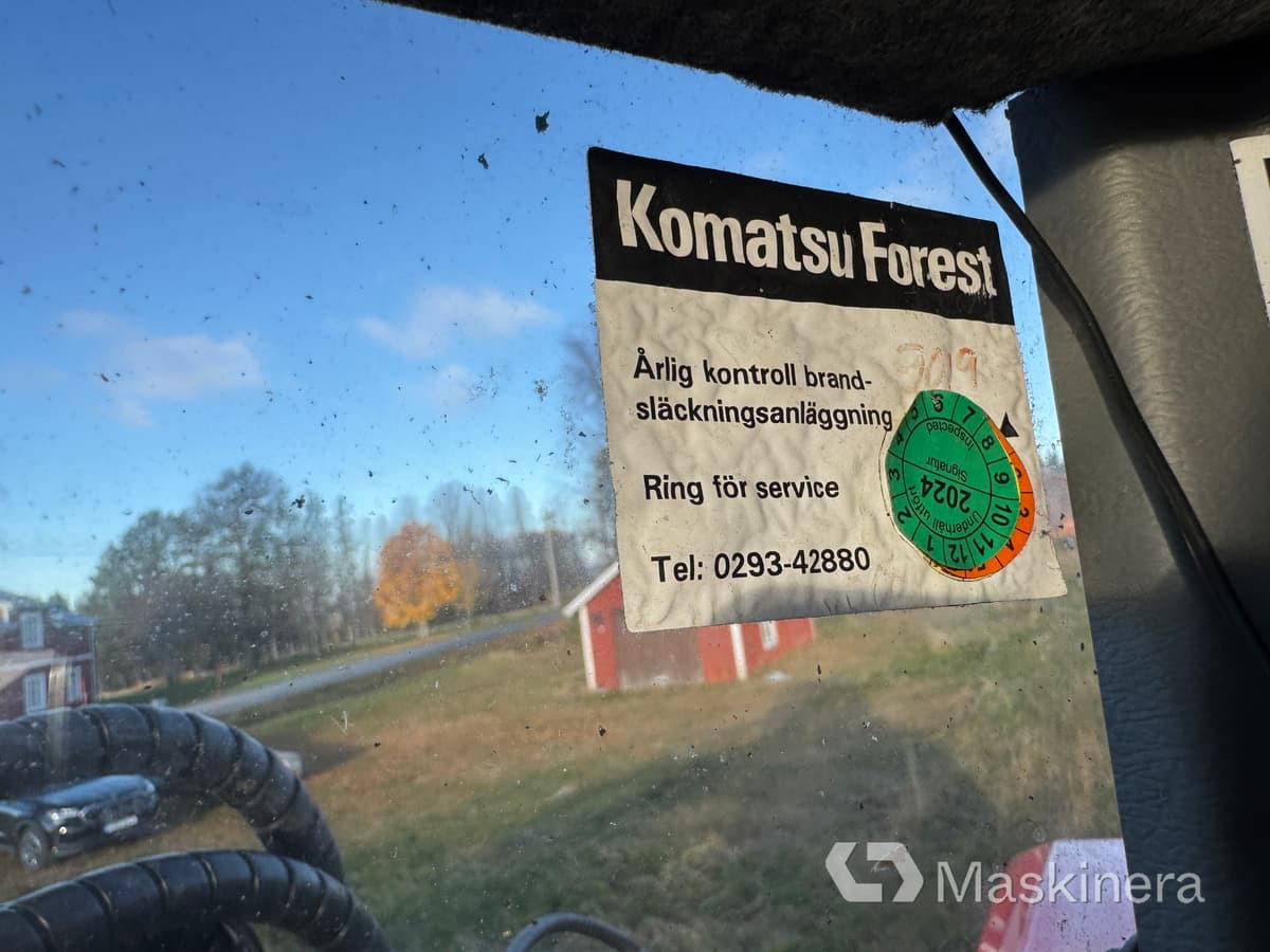 Procesadora forestal Skördare Komatsu XH 911 CX-6: foto 26