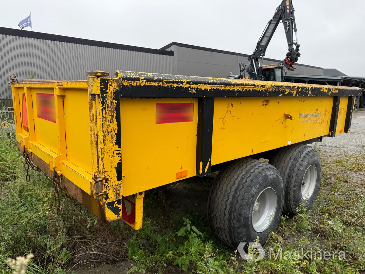 Waldung-Kärran 7 tons tippvagn - Remolque volquete: foto 5 Waldung-Kärran 7 tons tippvagn - Remolque volquete: foto 5