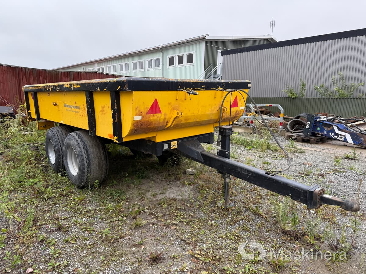 Waldung-Kärran 7 tons tippvagn - Remolque volquete: foto 3 Waldung-Kärran 7 tons tippvagn - Remolque volquete: foto 3